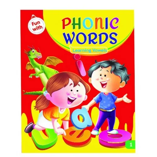 BOOK PHONIC WORDS LEARNING VOWELS