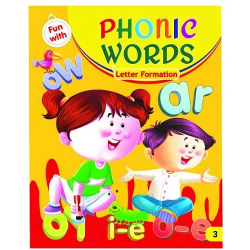 BOOK PHONIC WORDS LETTER FORMATION