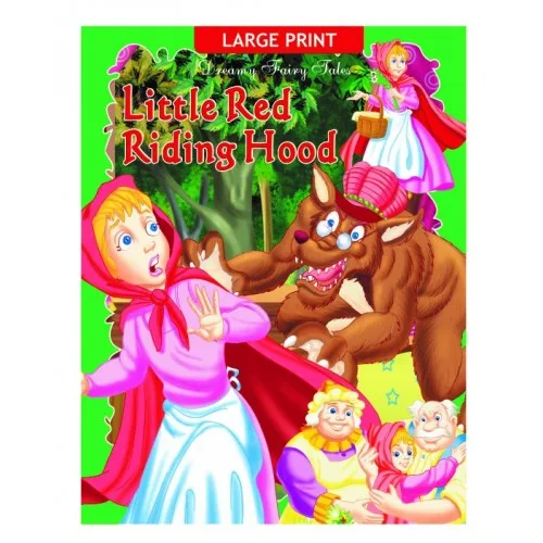 BOOK FAIRY TALES LITTLE RED RIDING HOOD