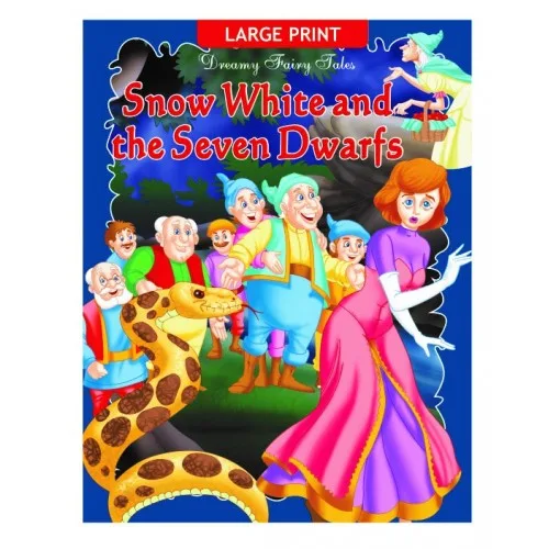 BOOK FAIRY TALES SNOW WHITE & 7 DWARFS
