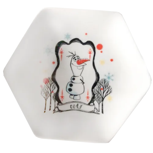 DISNEY PLATE FROZEN OLAF