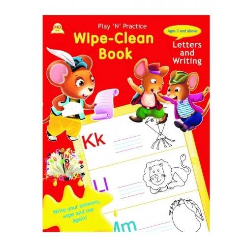 BOOK WIPE CLEAN LETTERS & WRITING