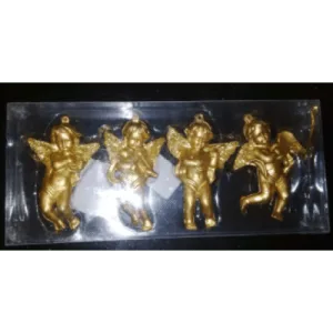 XMAS DECOR ANGELS 4PC