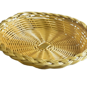 BASKET PLASTIC WEAVE