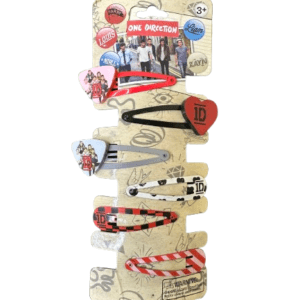 ONE DIRECTION WATER CLIPS 6PC