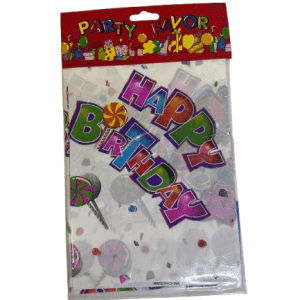 PARTY TABLE CLOTH WHITE