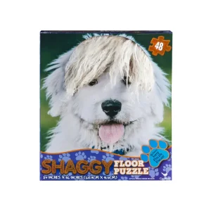 FLOOR PUZZLE SHAGGY WITH HAIR 48PC