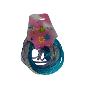ZOMBI BANGLES & RINGS CLEAR COL