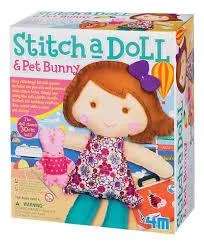 4M STITCH A DOLL & PET BUNNY 2765