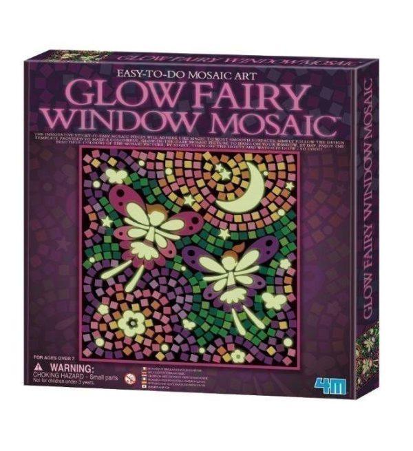 4M GLOW FAIRY WINDOW MOSAIC 4647