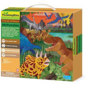 4M 3D PUZZLES DINOSAUR 4668