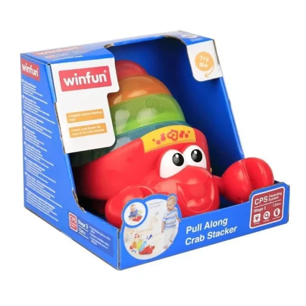 Winfun Pull Along Crab Stacker
