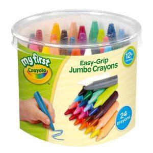 CRAYOLA JUMBO CRAYONS 24S