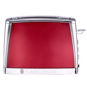 RUSSELL HOBBS LUNA TOASTER SOLAR RED 2 SLICE 23220-70SA