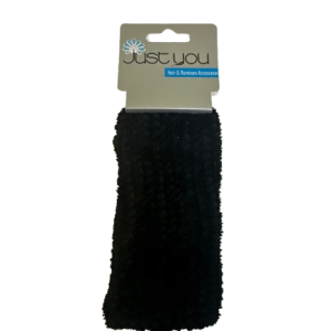 HEAD BAND KNITTED BLACK