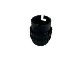 GLOBE HOLDER ROUND BLACK 1S