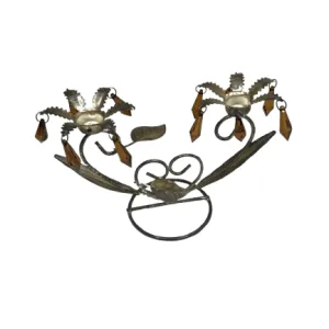 CANDLE STAND 2 HOLDER