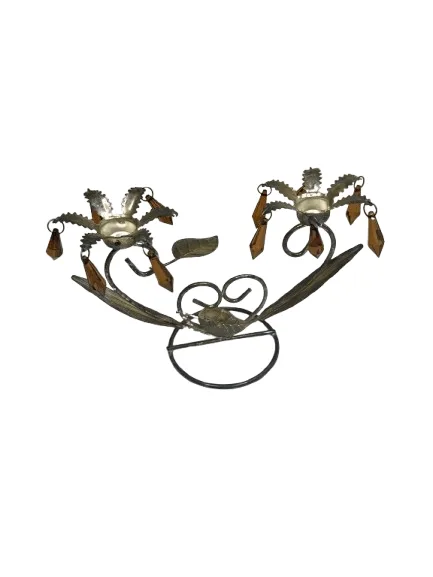 CANDLE STAND 2 HOLDER
