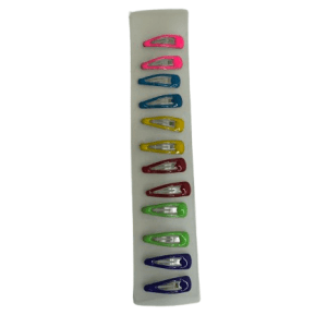 HAIR WATER CLIPS SMALL COL 12S