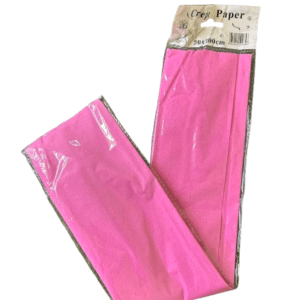 CREPE PAPER ASSORTED COLOURS 50X200CM