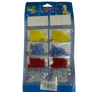 BEADS ON CARD 8S
