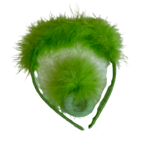 ALICE BAND WITH FURR AND BEADS