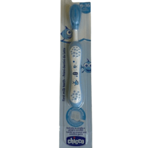 CHICCO BABY TOOTHBRUSH BLUE 6-36M