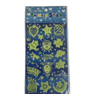 STICKERS GLOW IN THE DARK 1S
