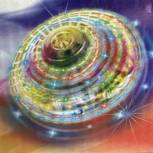 SPINNING TOP FLASHING B/O