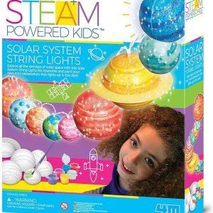 4M STEAM POWERED SOLAR SYSTEM STRING LIGHTS 04905