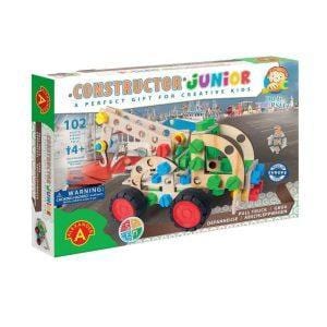 CONSTRUCTOR JUNIOR PULL TRUCK 3 IN 1 102 PCE