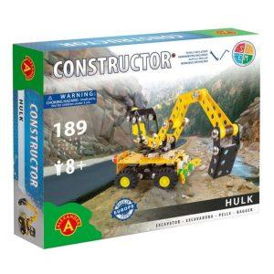 CONSTRUCTOR METAL TOY HULK EXCAVATOR 189 PCE