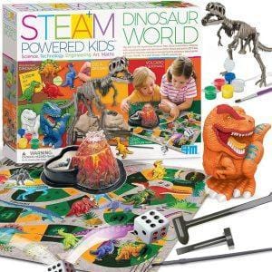 4M STEAM POWERED DINOSAUR WORLD 5540