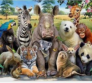 PLACE MAT NATIONAL GEO CLASS PHOTO 3D LENTICULAR