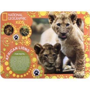 PLACE MAT NATIONAL GEO LIONS 3D LENTICULAR