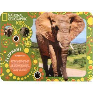 PLACE MAT NATIONAL GEO ELEPHANT 3D LENTICULAR