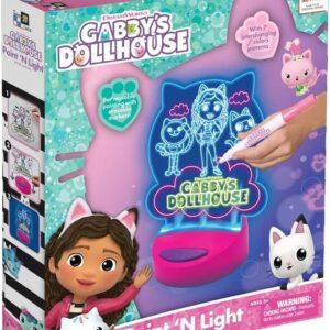 GABBY`S DOLLHOUSE  PAINT N` LITE 88399