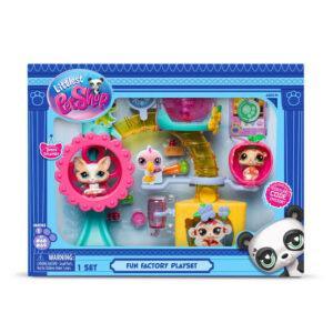 LITTLEST PET SHOP FUN FACTORY PLAYGROUND