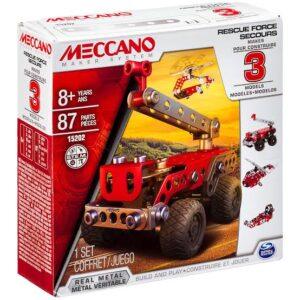MECCANO 3 MODEL SET RESCUE FORCE