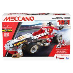 MECCANO 10 MODEL RACING VEHICLES