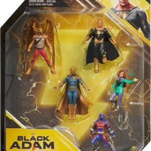 BLACK ADAM 5CM - 5PK FIGURES SM-6064872