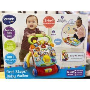 VTECH FIRST STEPS BABY WALKER BLUE